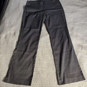 Apt 9 Essentials Dress Pants Bootcut Women's‎ Gray Plaid Size 14